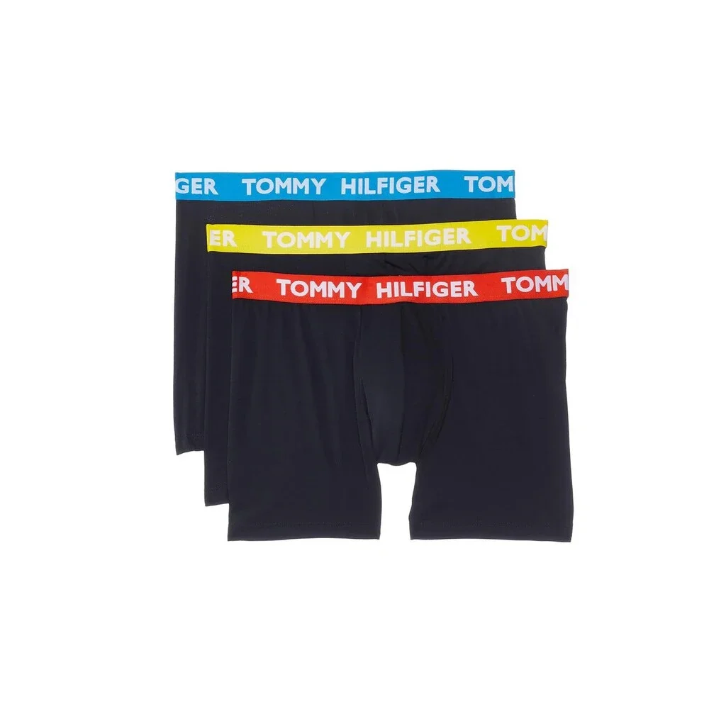 Tommy Hilfiger Statement Flex Underwear Men's M Multi Boxer Brief 3-Pack GBO3123